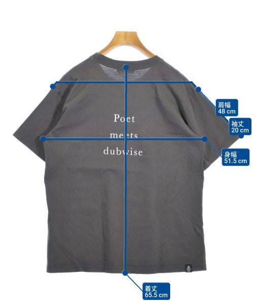 POET MEETS DUBWISE เสื้อยืด/เสื้อท็อปส์