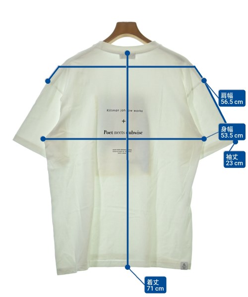 POET MEETS DUBWISE เสื้อยืด/เสื้อท็อปส์