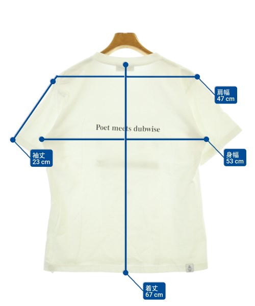 POET MEETS DUBWISE เสื้อยืด/เสื้อท็อปส์