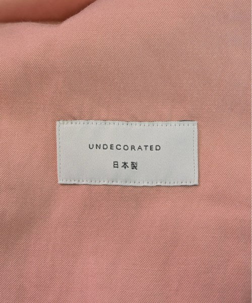 UNDECORATED แจ็คเก็ต