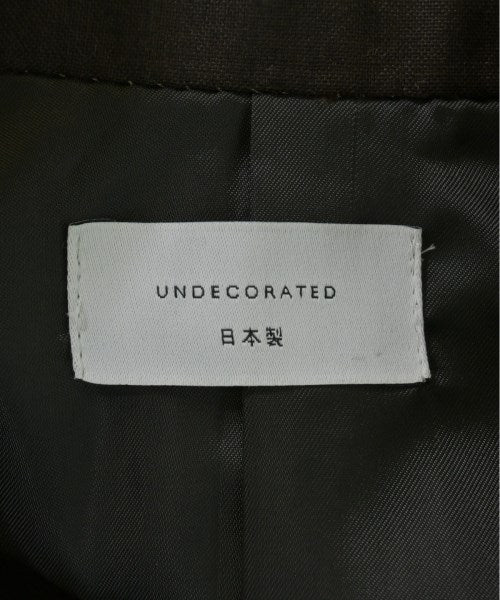 UNDECORATED แจ็คเก็ต