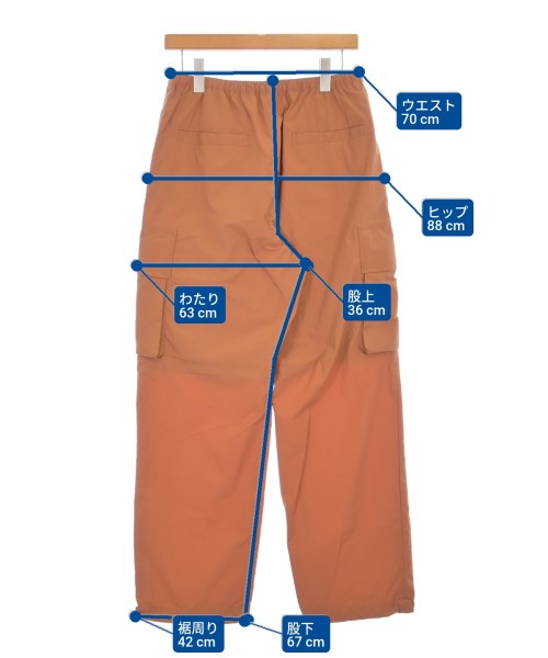 UNDECORATED กางเกงมีกระเป๋าข้างกางเกง2-4 กระเป๋า