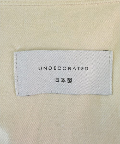 UNDECORATED เสื้อลำลอง