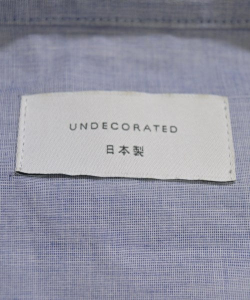 UNDECORATED เสื้อลำลอง