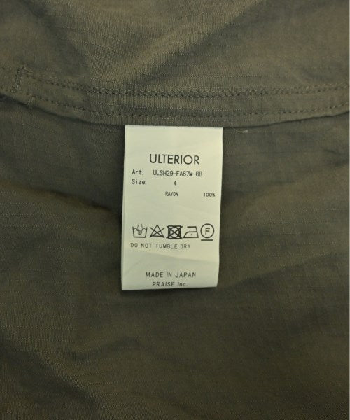ULTERIOR เสื้อลำลอง