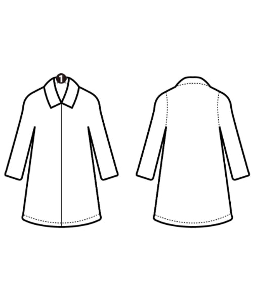 Y's Pink เสื้อโค้ทเชสเตอร์ฟิลด์