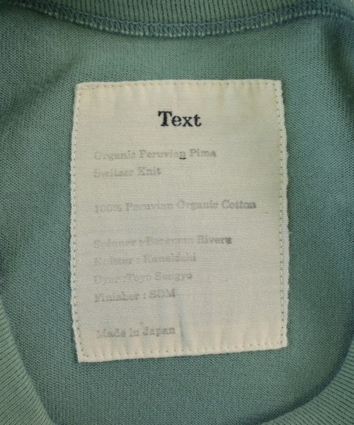 Text เสื้อยืด/เสื้อท็อปส์