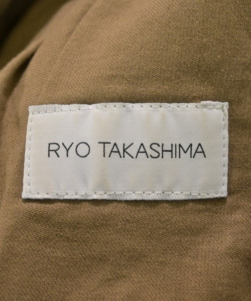 RYO TAKASHIMA กางเกงมีกระเป๋าข้างกางเกง2-4 กระเป๋า