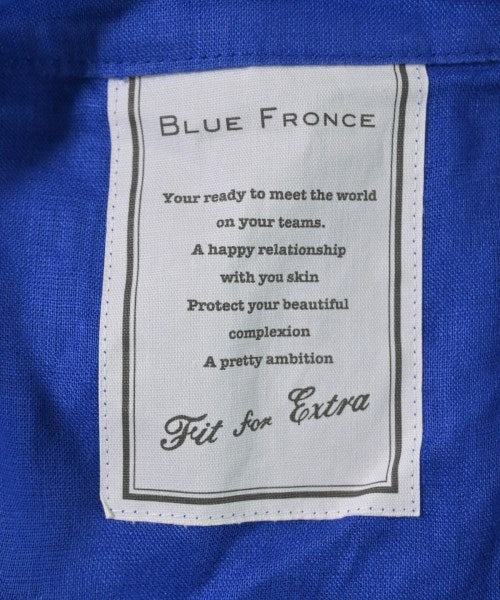 BLUE FRONCE เดรสที่เป็นเสื้อเชิ้ตตัวยาว