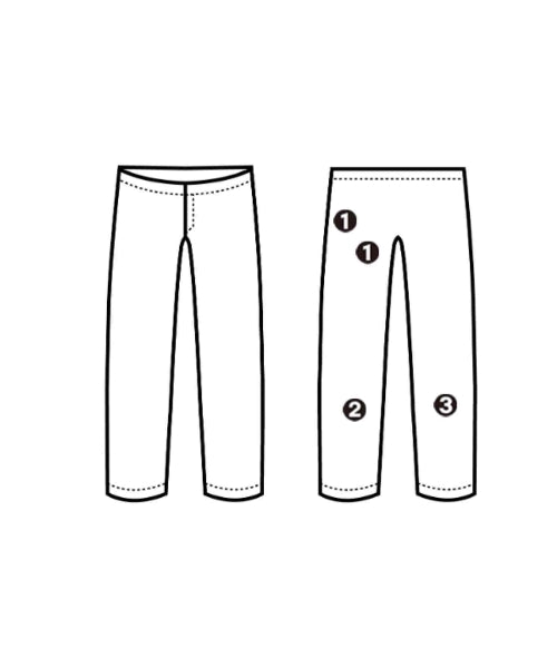 PT TORINO กางเกงขายาว