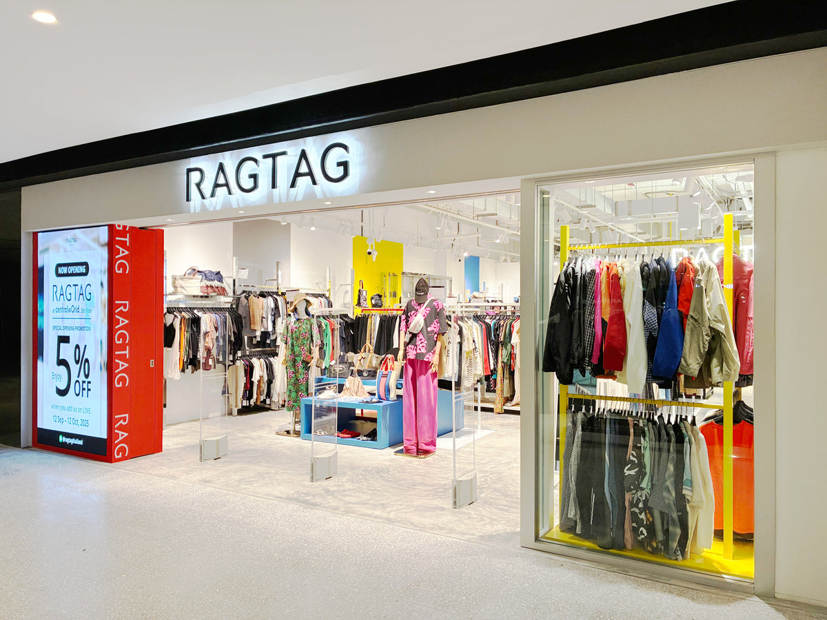 RAGTAG THAILAND | ร้านเสื้อผ้าแฟชั่นแบรนด์เนมมือสอง ทั้งออนไลน์และหน้า