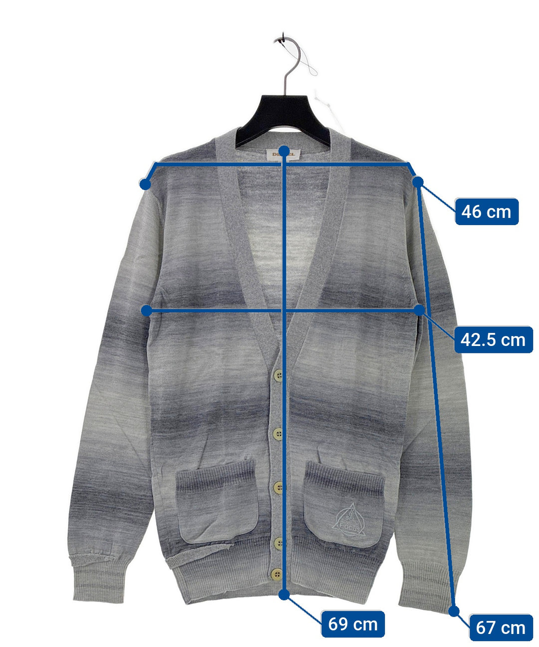 DIESEL เสื้อคาร์ดิแกน