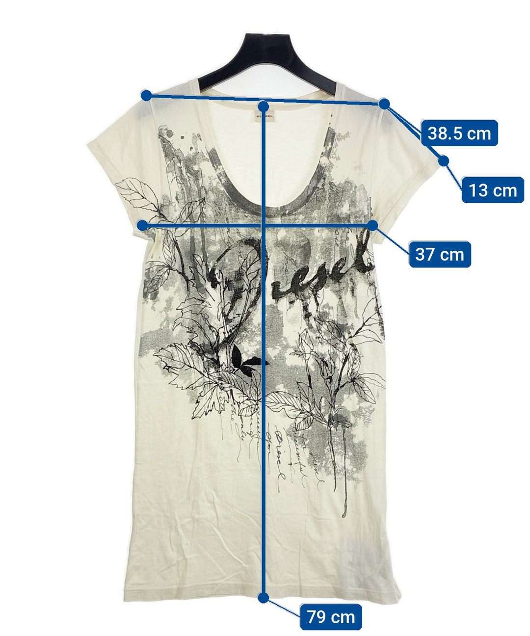 DIESEL เสื้อยืด/เสื้อท็อปส์