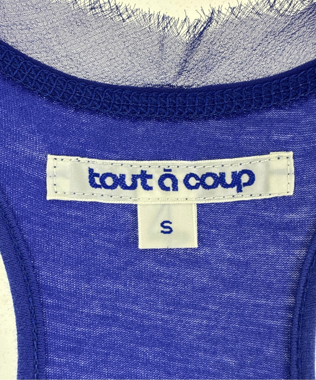 tout a coup เสื้อกล้าม