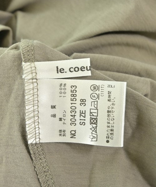 le coeur blanc เสื้อยืด/เสื้อท็อปส์