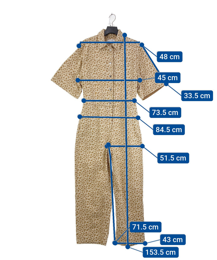 marimekko ชุดเอี๊ยม/เสื้อคลุมหลวมๆ/จั๊มสูท