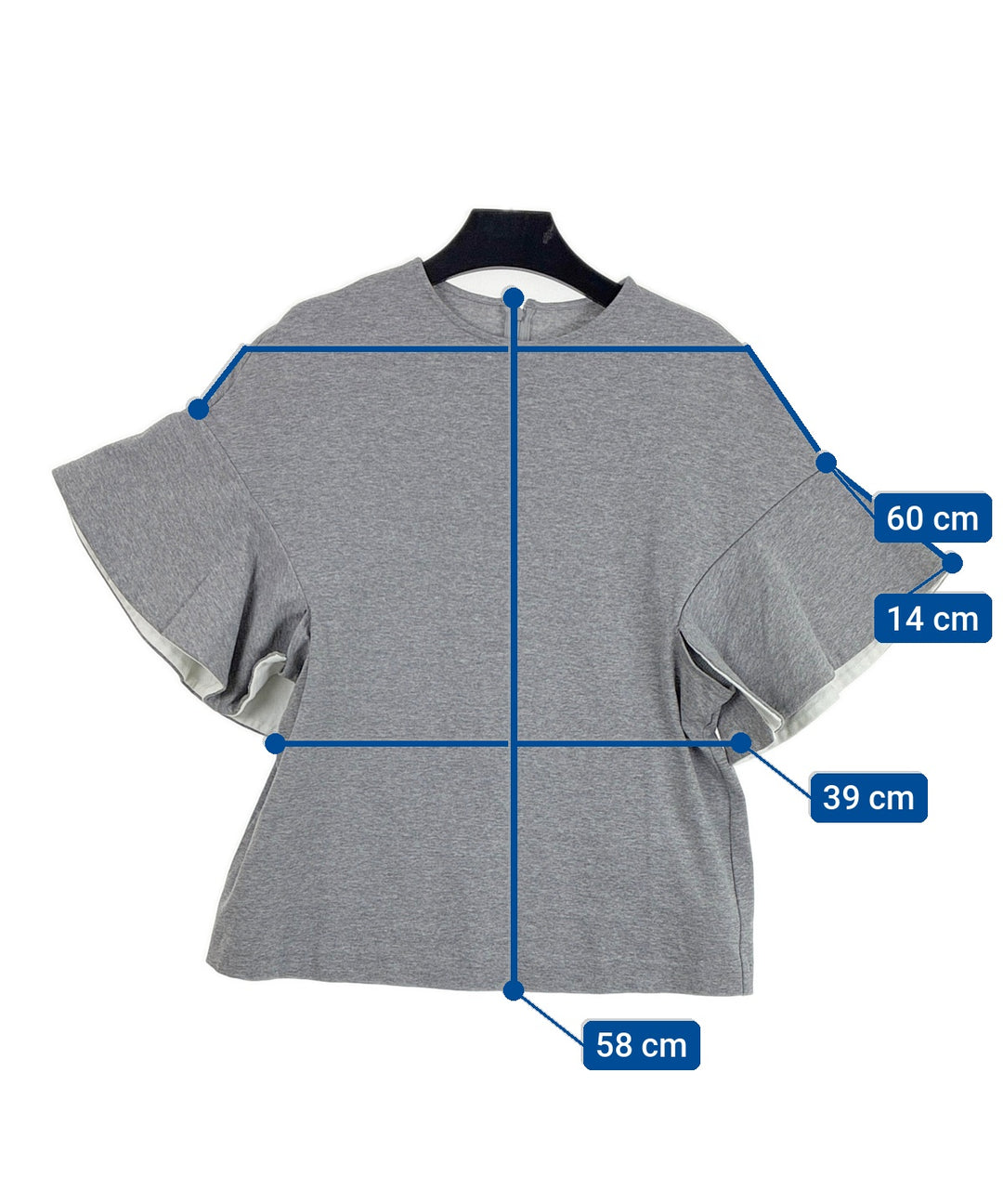 LE CIEL BLEU เสื้อยืด/เสื้อท็อปส์