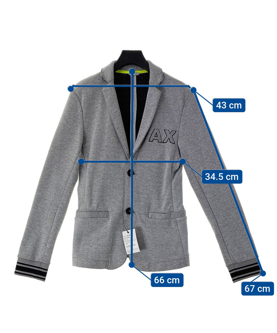 A/X ARMANI EXCHANGE แจ็คเก็ตลำลอง