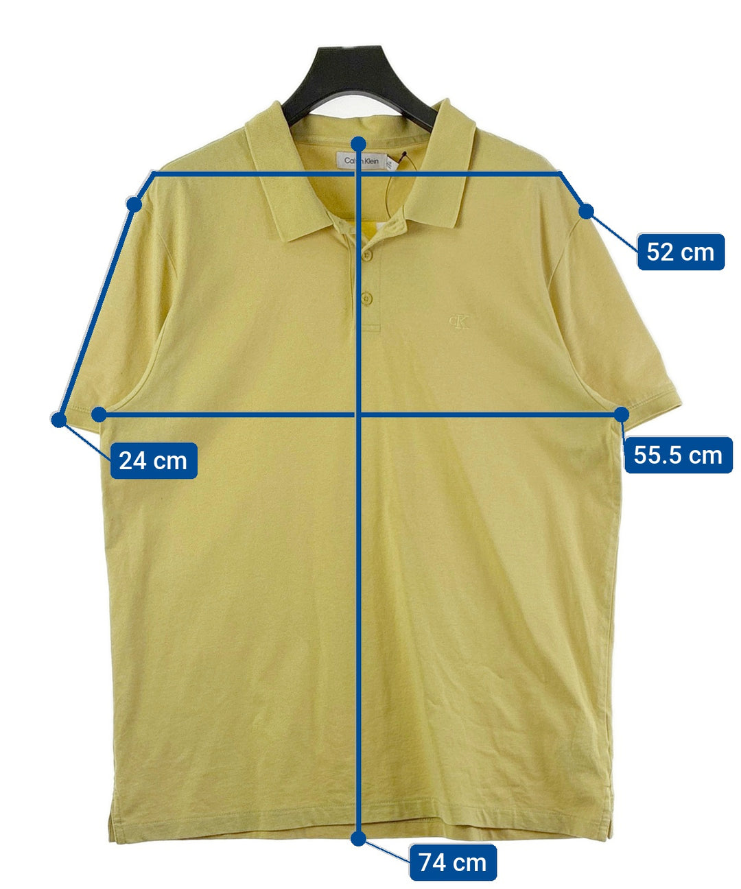 Calvin Klein C.K เสื้อโปโล