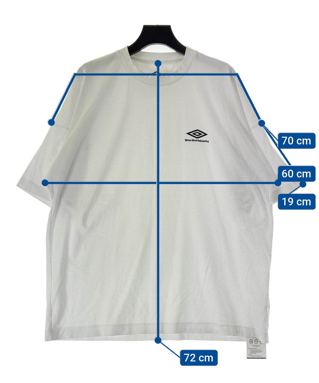 White Mountaineering เสื้อยืด/เสื้อท็อปส์