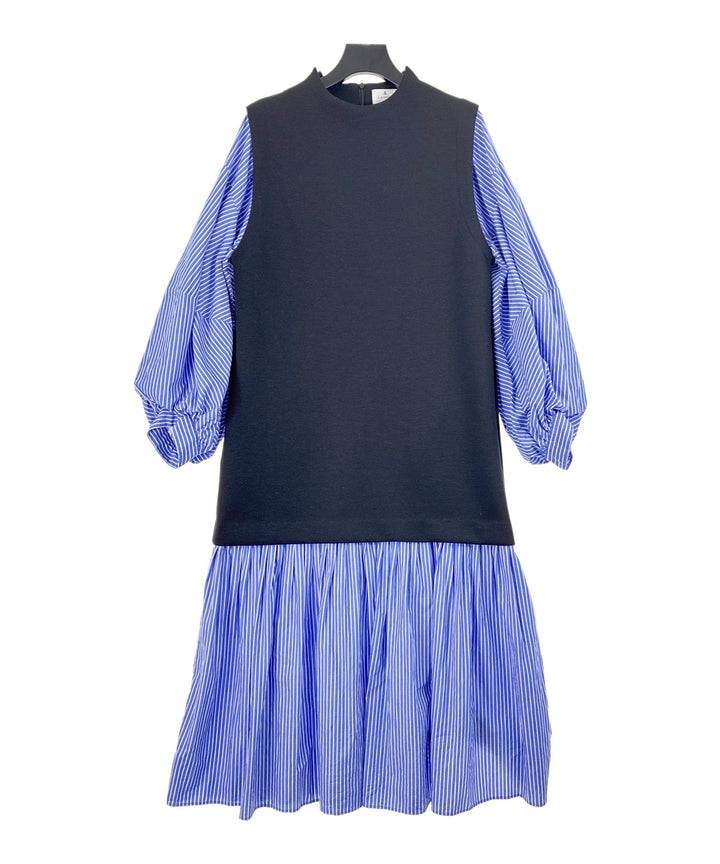 LANVIN en bleu ชุดเดรส