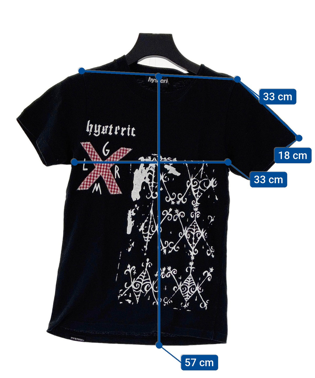 HYSTERIC GLAMOUR เสื้อยืด/เสื้อท็อปส์