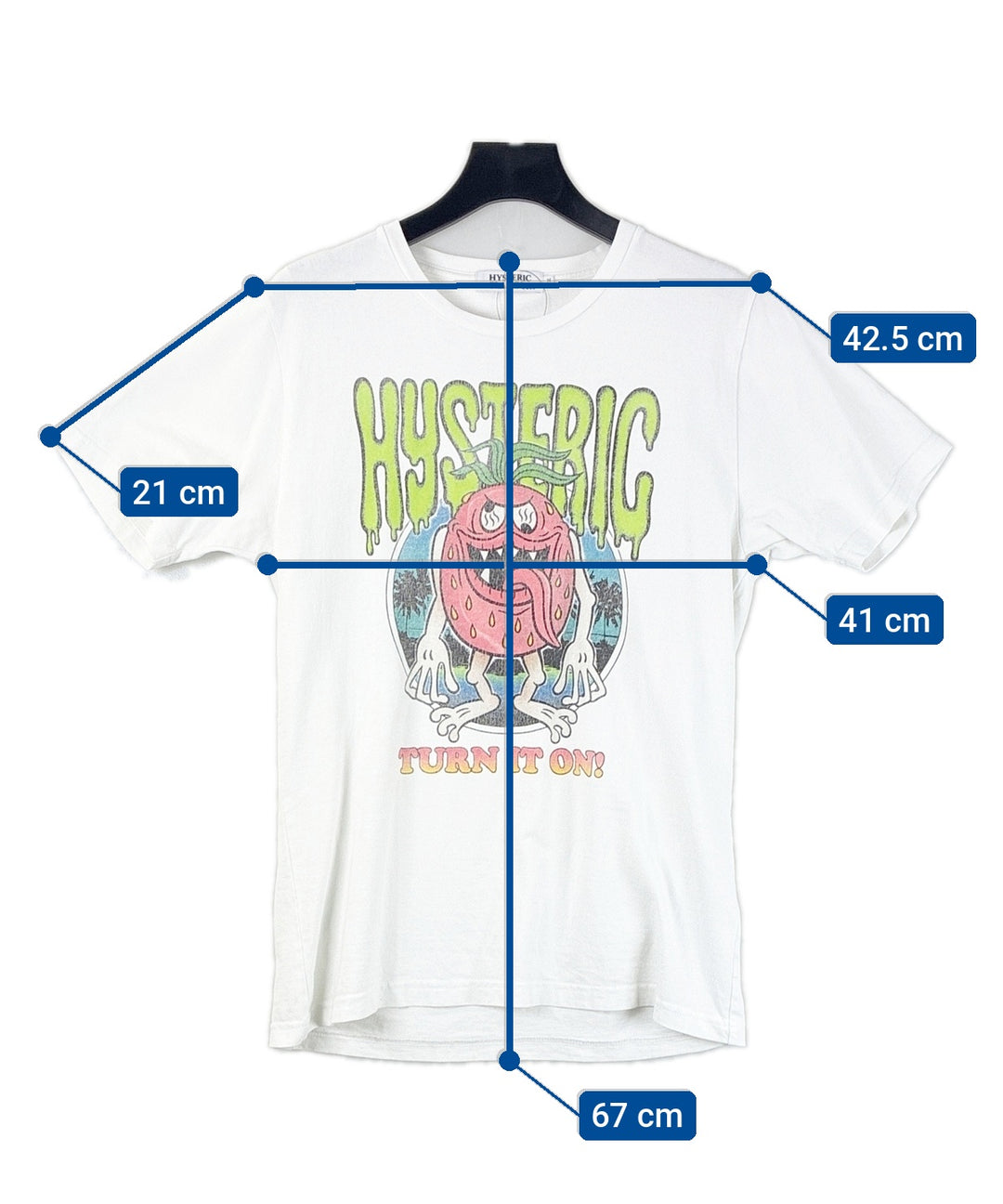 HYSTERIC GLAMOUR เสื้อยืด/เสื้อท็อปส์