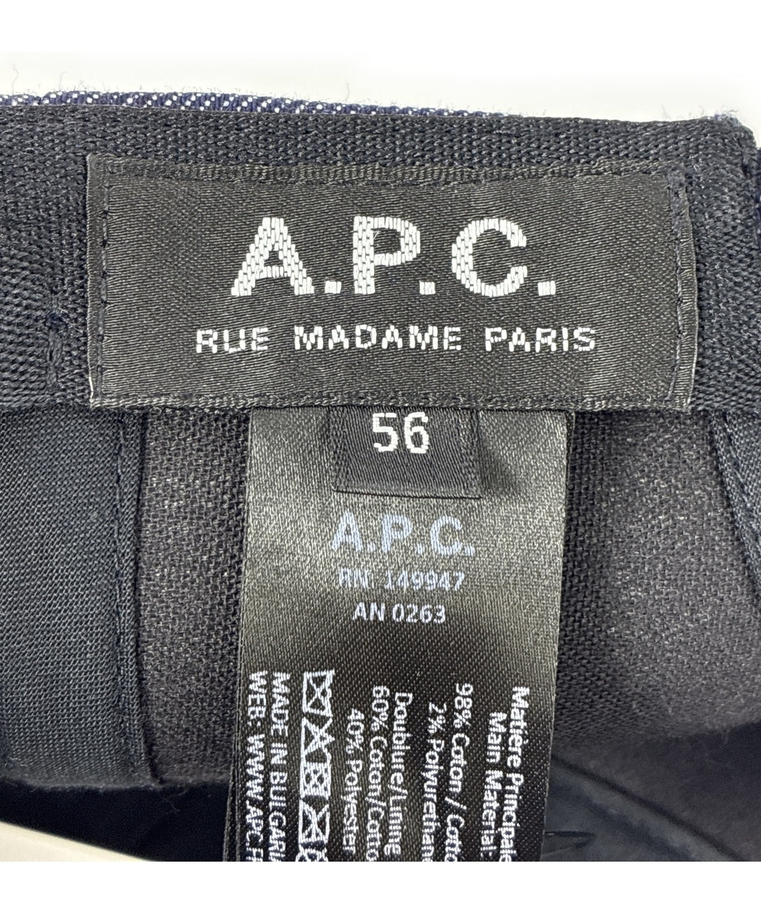 A.P.C. หมวกแก๊ป