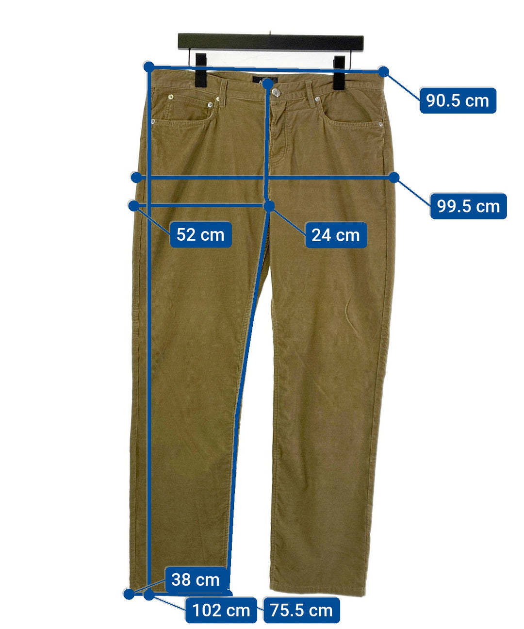 A.P.C. กางเกงขายาว
