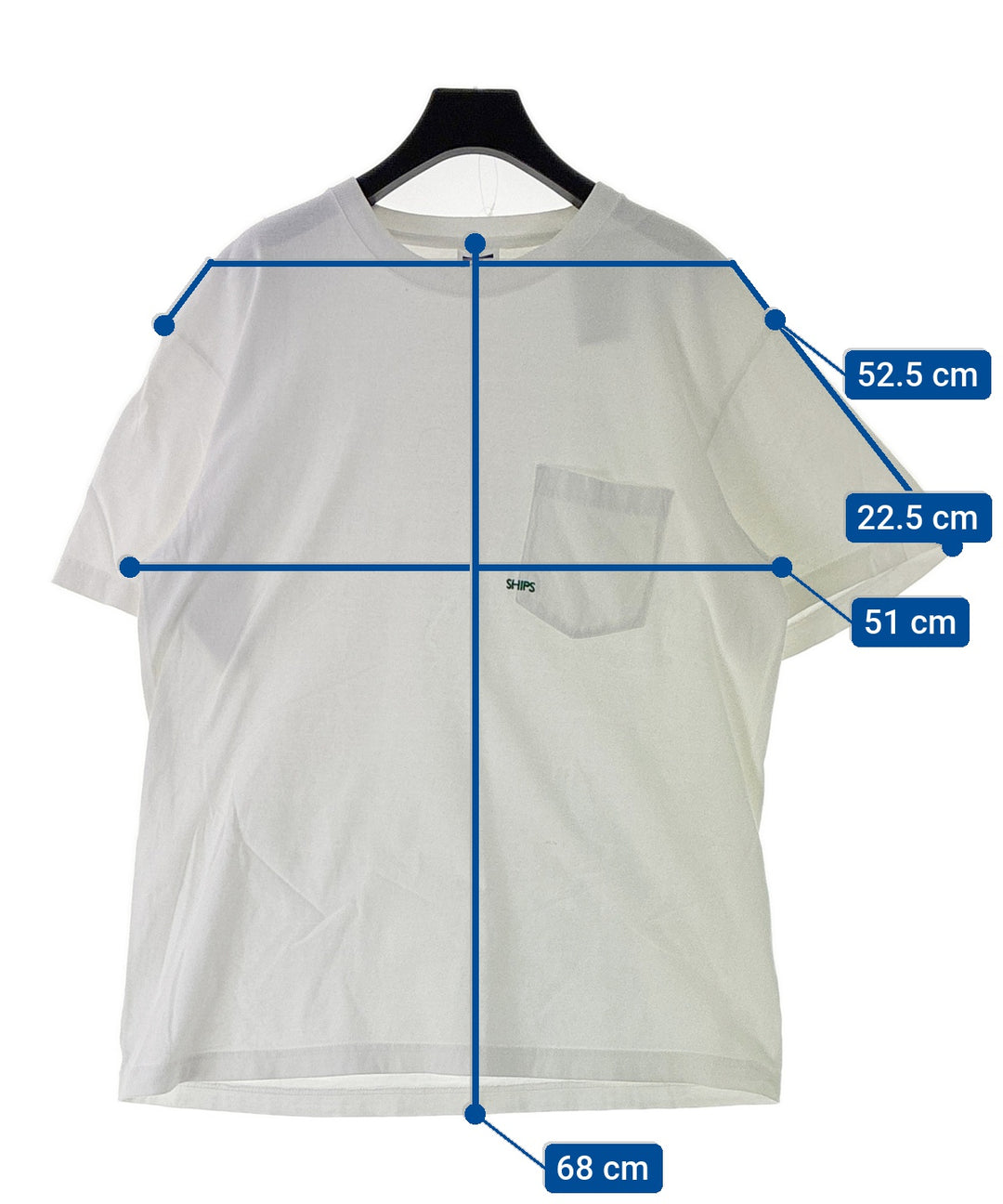 SHIPS เสื้อยืด/เสื้อท็อปส์