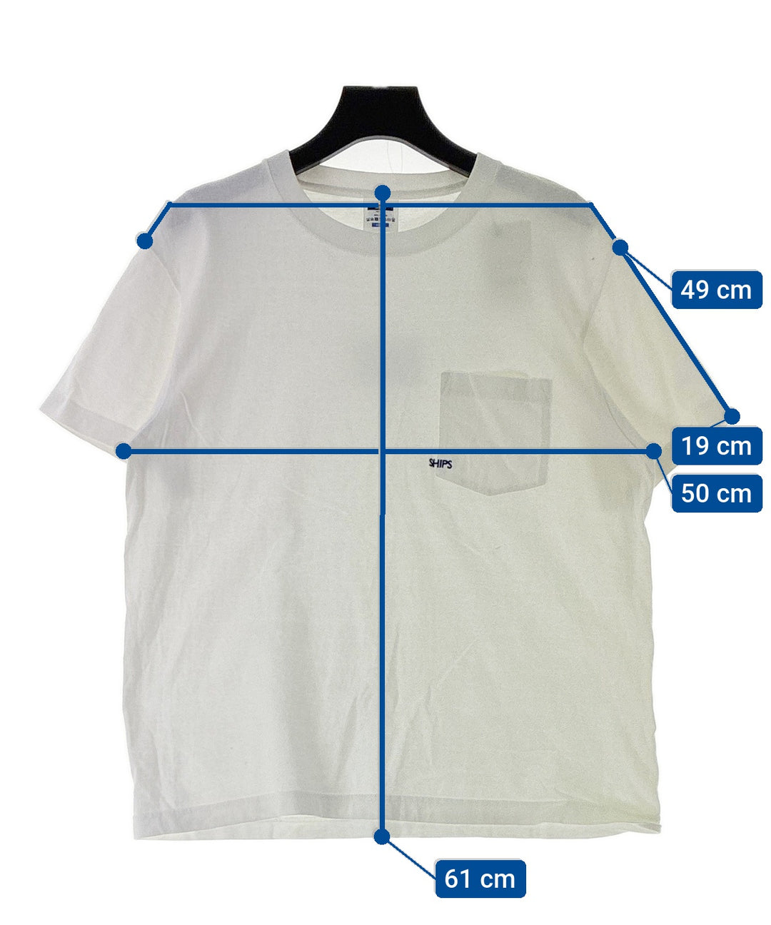 SHIPS เสื้อยืด/เสื้อท็อปส์