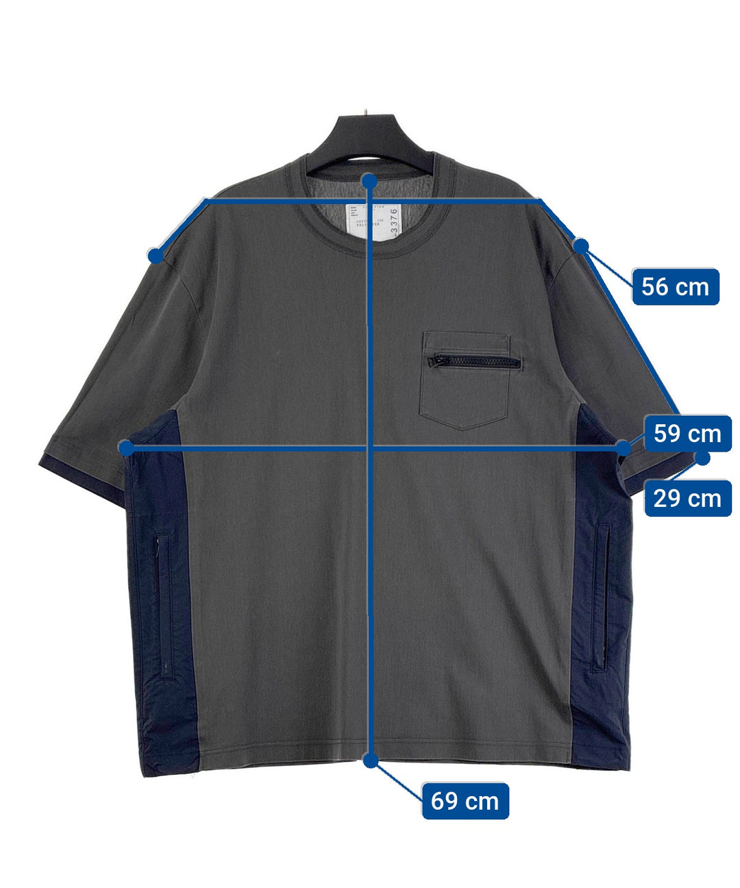 sacai เสื้อยืด/เสื้อท็อปส์