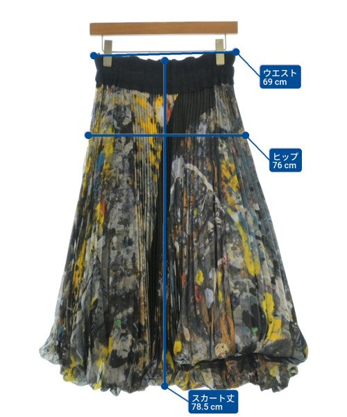 sacai กระโปรงยาว/แม็กซี่ยาว