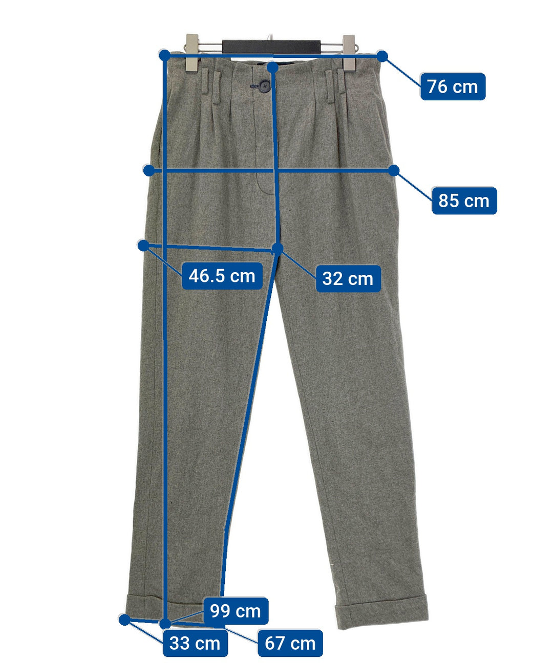 Sretsis กางเกงขายาว