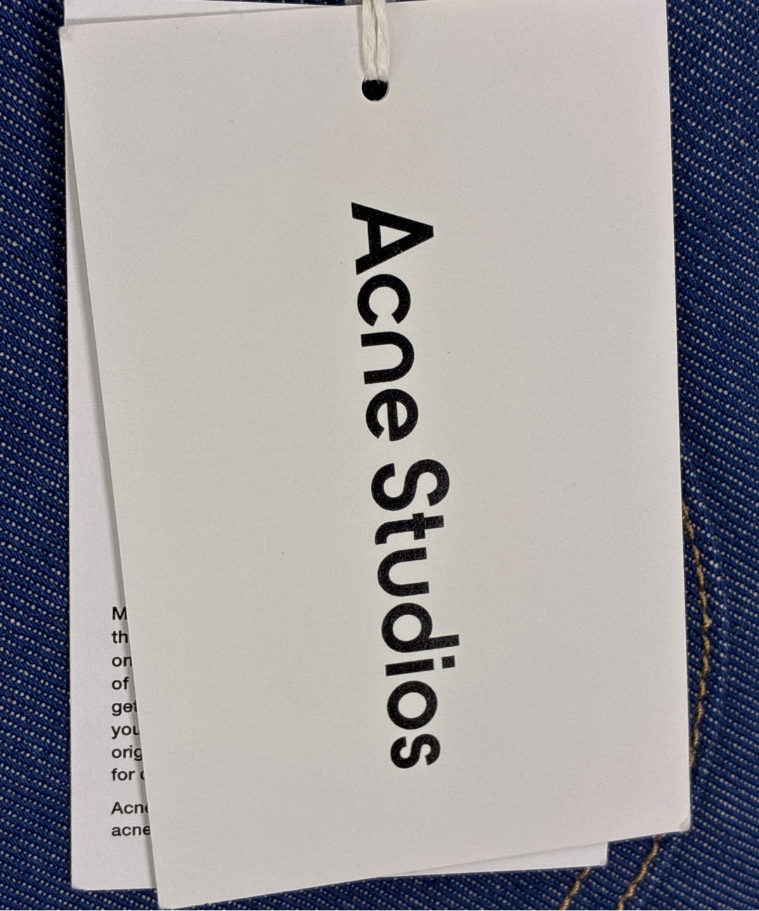 Acne Studios ยีนส์