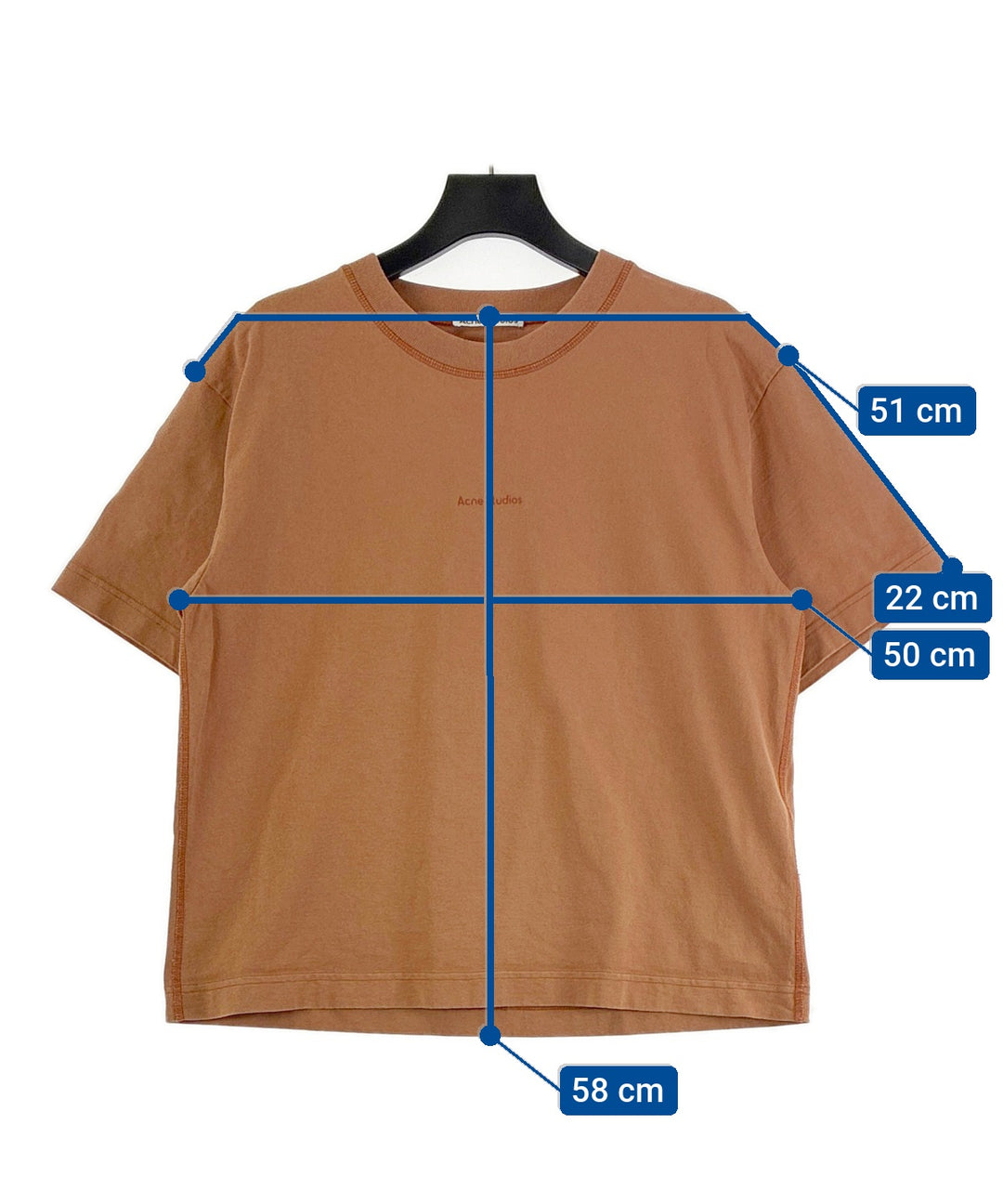 Acne Studios เสื้อยืด/เสื้อท็อปส์