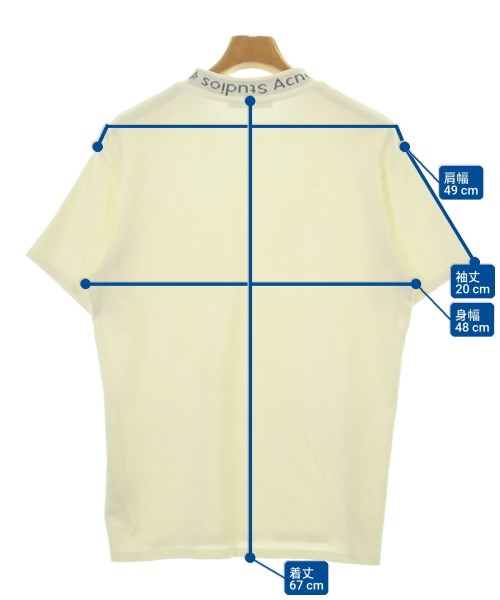 Acne Studios เสื้อยืด/เสื้อท็อปส์