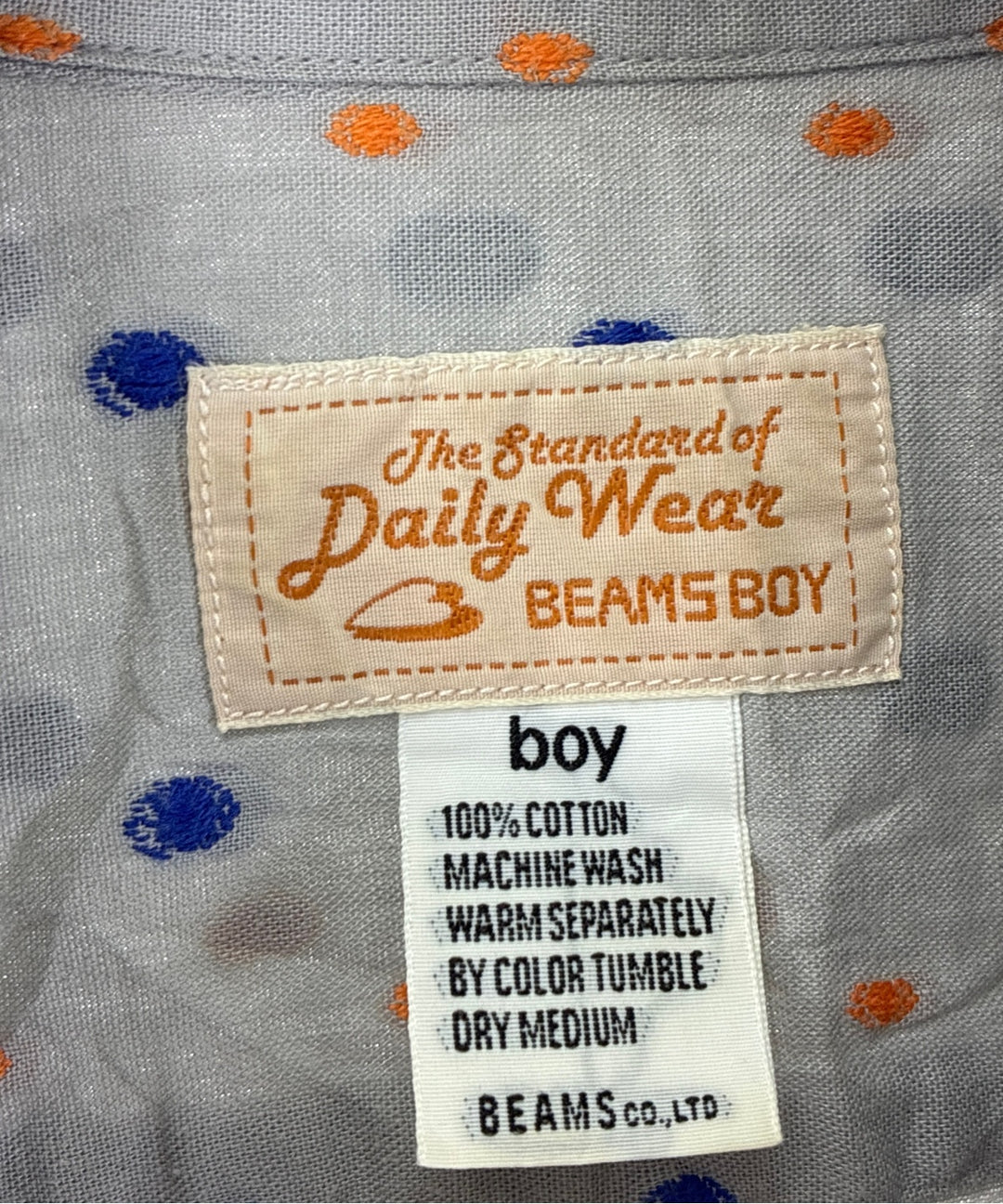 BEAMS BOY เสื้อลำลอง