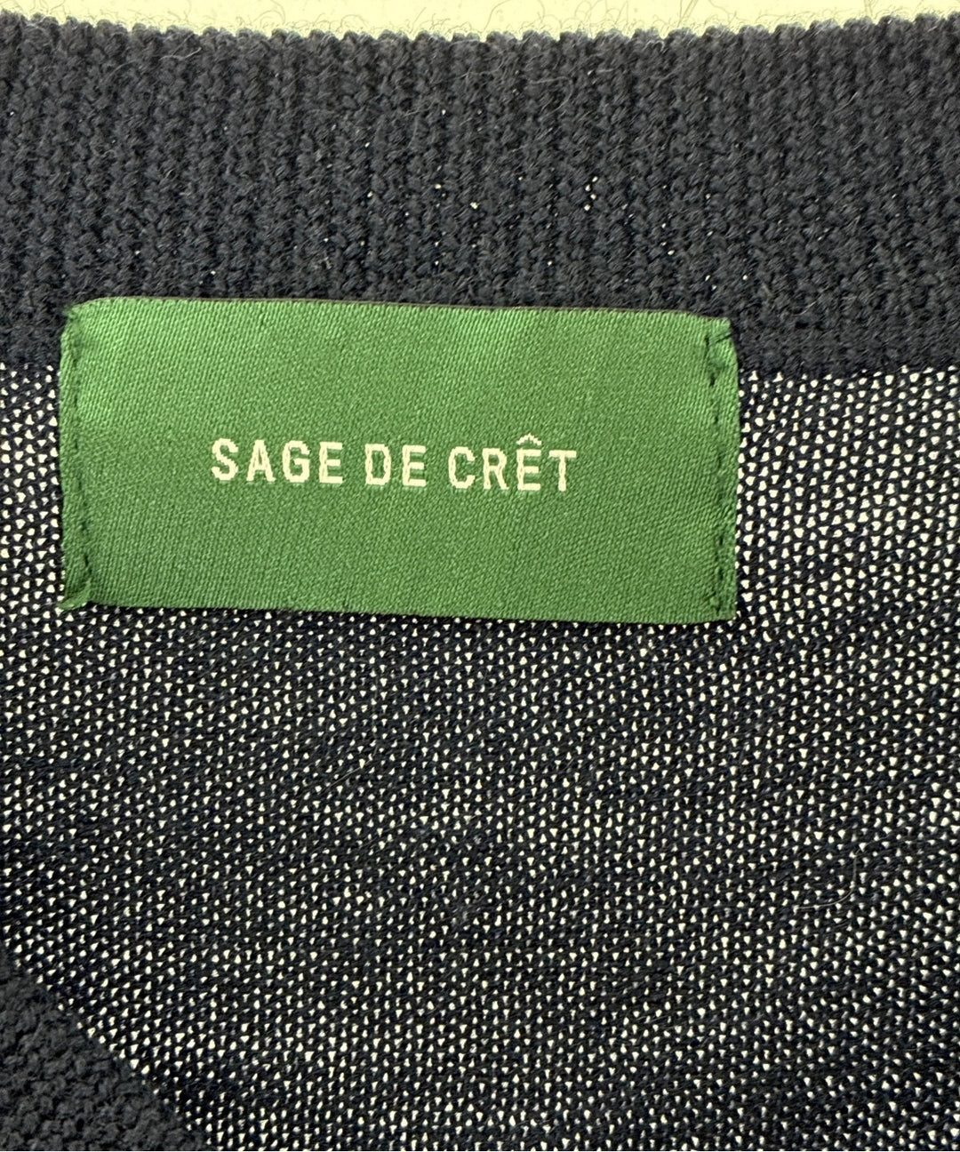 sage de cret เสื้อถัก