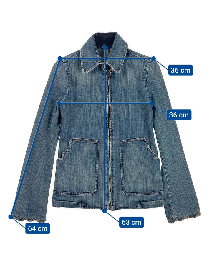 DKNY JEANS แจ็คเก็ตยีนส์