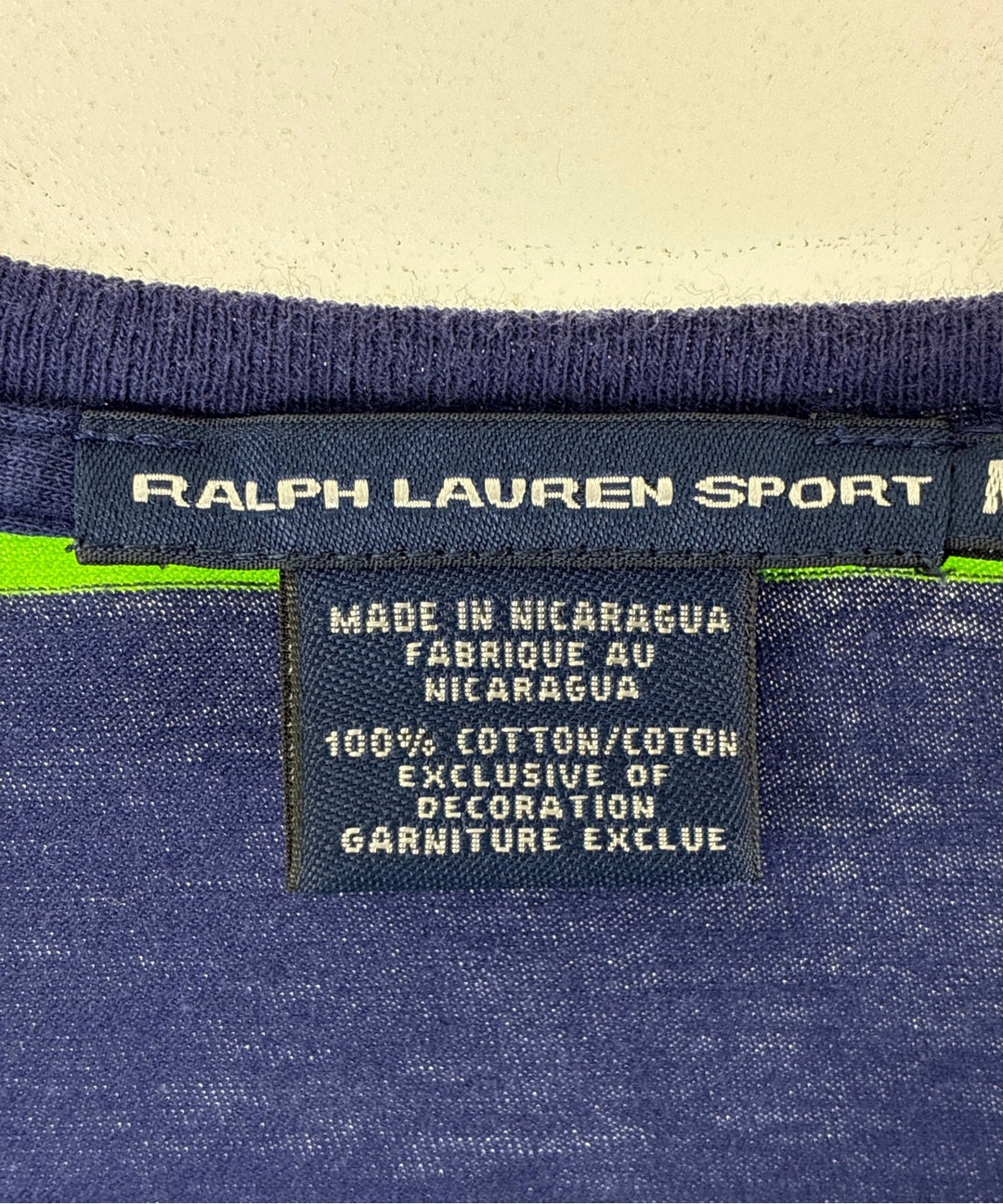 RALPH LAUREN SPORT เสื้อยืด/เสื้อท็อปส์