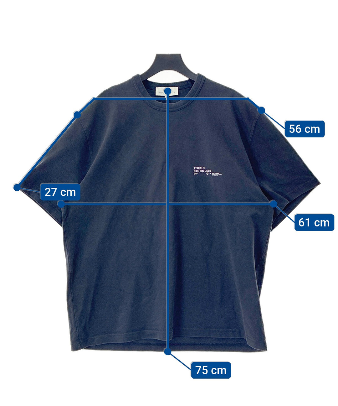 STUDIO NICHOLSON เสื้อยืด/เสื้อท็อปส์