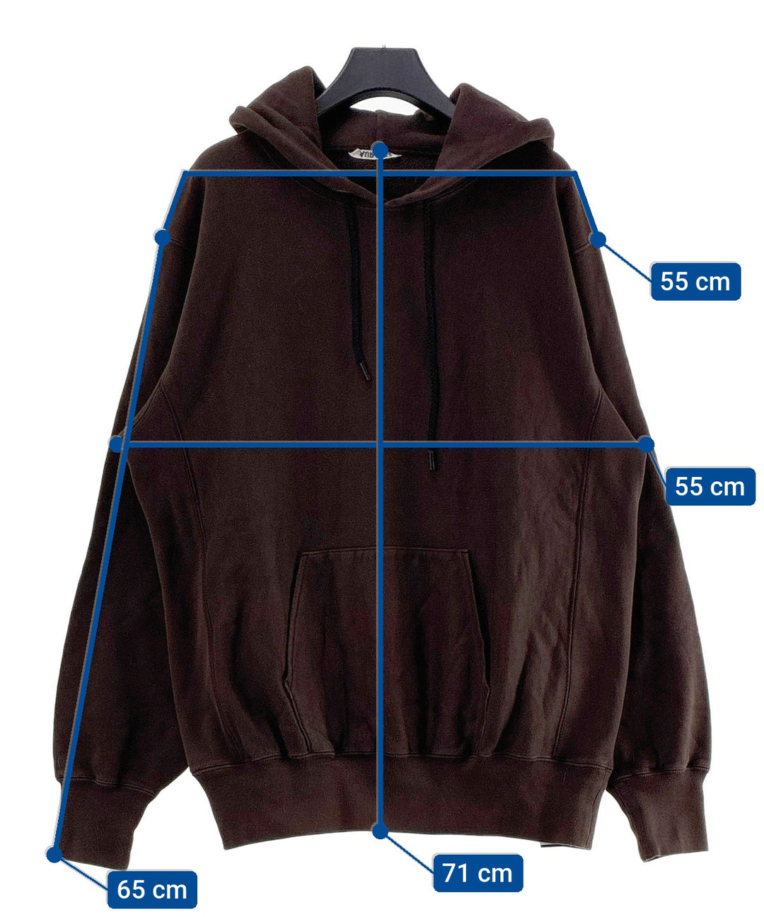 AURALEE เสื้อฮู้ด