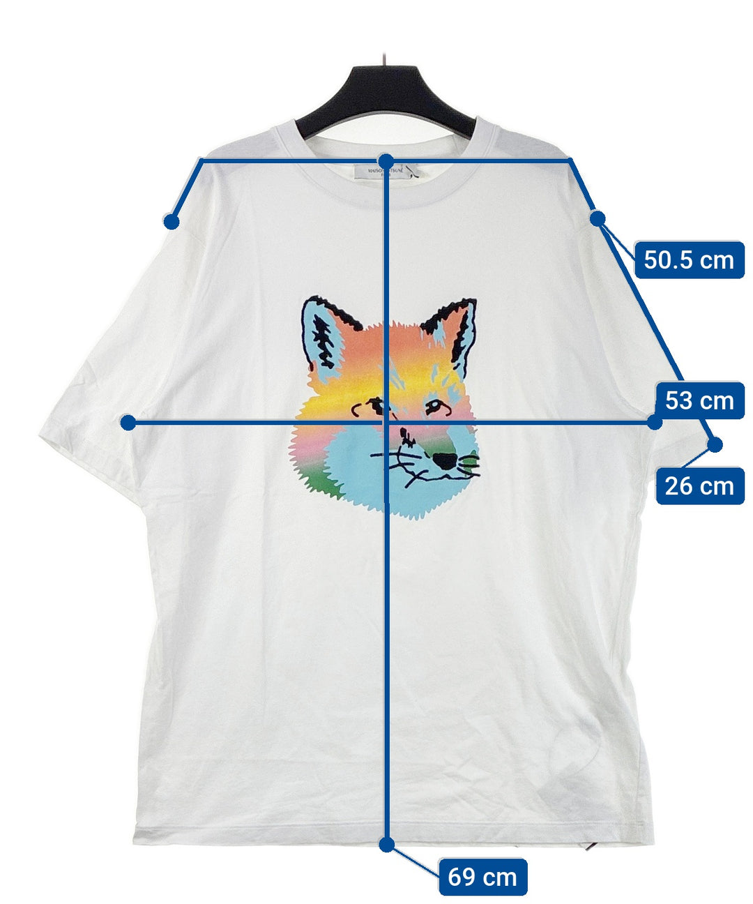 MAISON KITSUNE เสื้อยืด/เสื้อท็อปส์