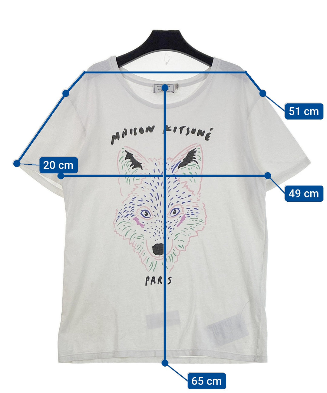 MAISON KITSUNE เสื้อยืด/เสื้อท็อปส์