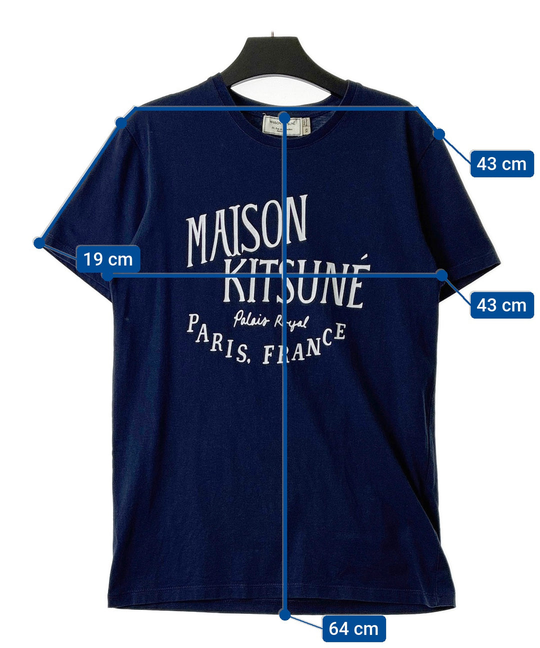 MAISON KITSUNE เสื้อยืด/เสื้อท็อปส์