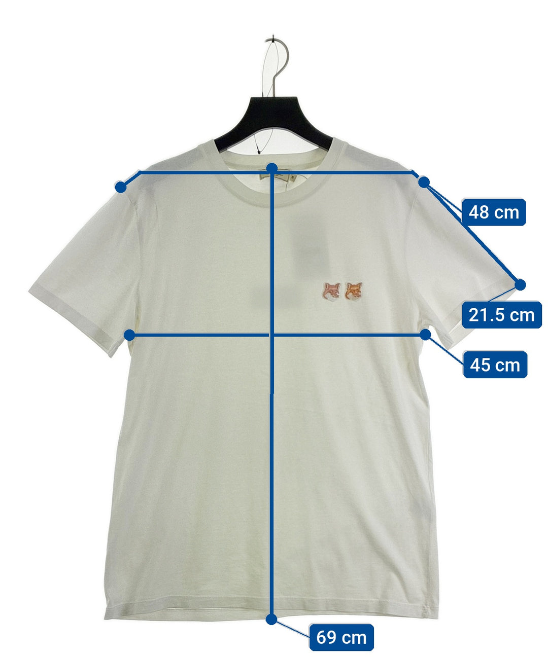 MAISON KITSUNE เสื้อยืด/เสื้อท็อปส์