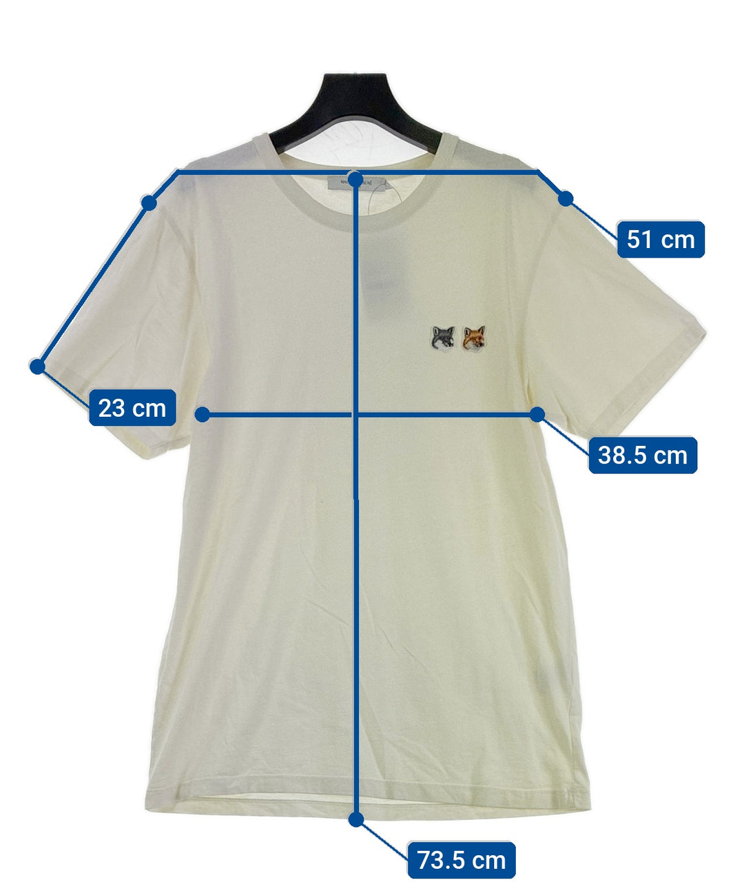 MAISON KITSUNE เสื้อยืด/เสื้อท็อปส์
