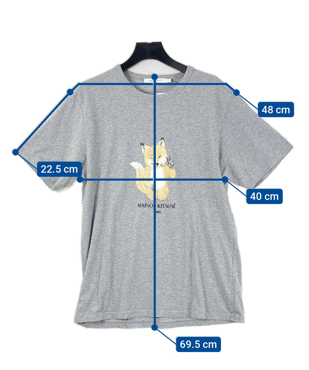 MAISON KITSUNE เสื้อยืด/เสื้อท็อปส์