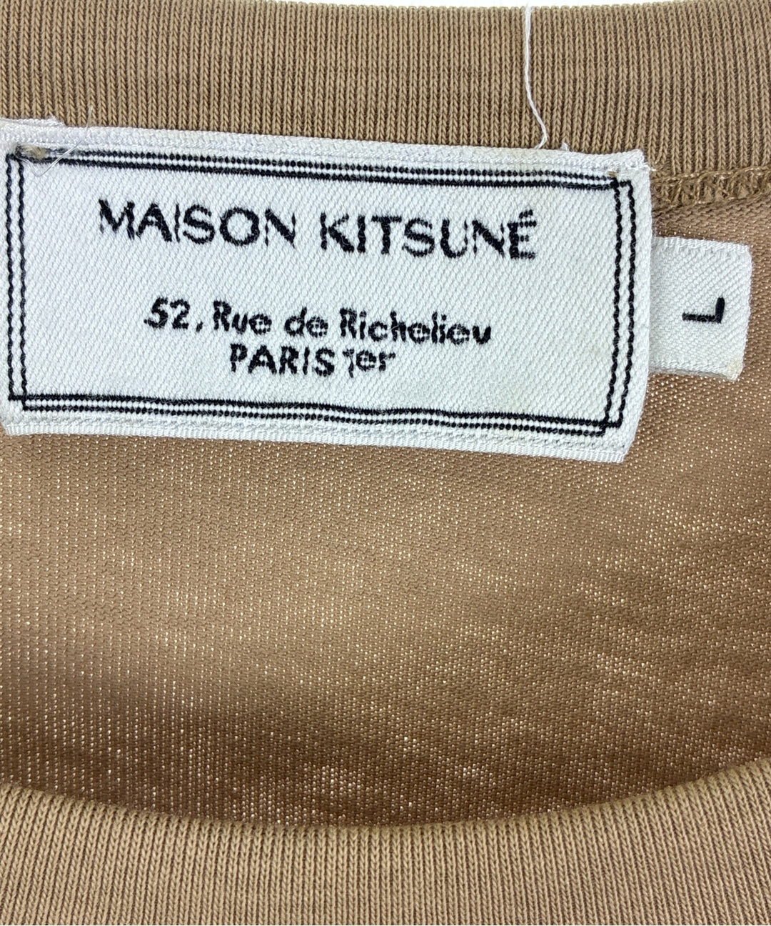 MAISON KITSUNE เสื้อยืด/เสื้อท็อปส์
